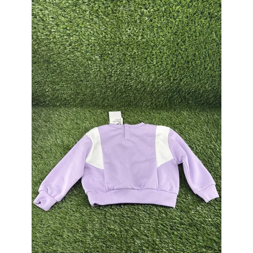 GIRLS' LITTLE KIDS' NIKE SWEATSHIRT AND LEGGINGS SET LILAC 24M - Picture 2 of 4